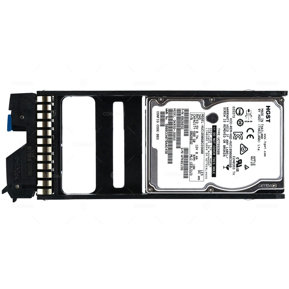 3282390-Q F850 HITACHI HDD 600GB 10K SAS 6G 2.5" SFF